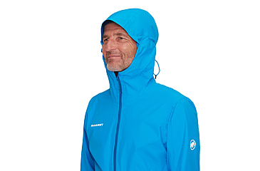 Image of Mammut Alto Light HS Hooded Jacket - Mens, Glacier Blue, M, 1010-30660-50589-114