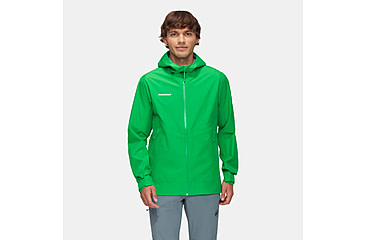 Image of Mammut Alto Light HS Hooded Jacket - Mens, Pinea, Extra Large, 1010-30660-40306-116