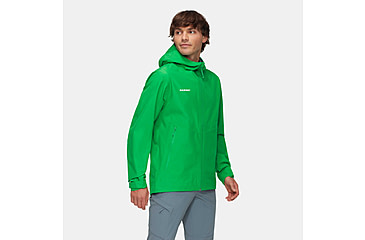 Image of Mammut Alto Light HS Hooded Jacket - Mens, Pinea, Extra Large, 1010-30660-40306-116