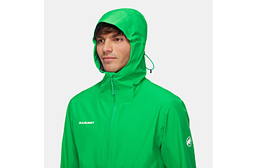 Image of Mammut Alto Light HS Hooded Jacket - Mens, Pinea, Extra Large, 1010-30660-40306-116