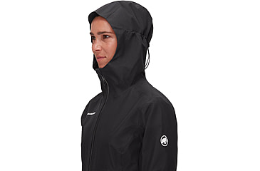 Image of Mammut Alto Light HS Hooded Jacket - Womens, Black, Medium, 1010-30670-0001-114