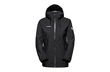 Image of Mammut Alto Light HS Hooded Jacket - Womens, Black, XL, 1010-30670-0001-116