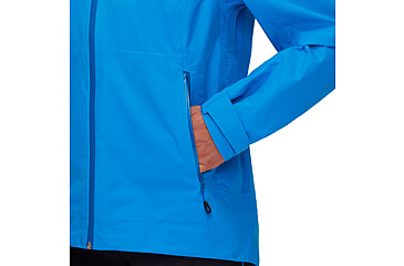 Image of Mammut Alto Light HS Hooded Jacket - Womens, Glacier Blue, M, 1010-30670-50589-114