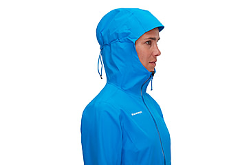 Image of Mammut Alto Light HS Hooded Jacket - Womens, Glacier Blue, M, 1010-30670-50589-114