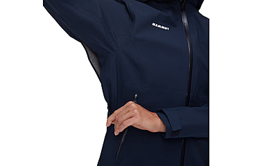 Image of Mammut Alto Light HS Hooded Jacket - Womens, Marine, Medium, 1010-30670-5118-114
