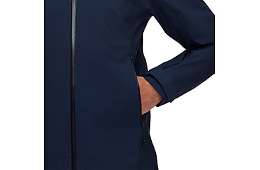 Image of Mammut Alto Light HS Hooded Jacket - Womens, Marine, Medium, 1010-30670-5118-114