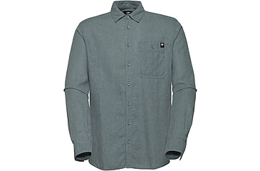 Image of Mammut Alvra Summer Long Sleeve Shirt - Mens, Strata, Large, 1015-01570-00789-115