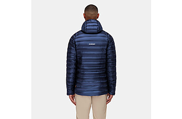 Image of Mammut Broad Peak IN Hooded Jacket - Mens, Marine/Black, Extra Large, 1013-02962-5975-116