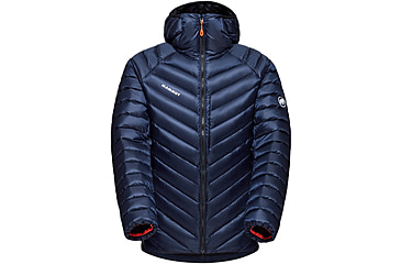 Image of Mammut Broad Peak IN Hooded Jacket - Mens, Marine/Black, Extra Large, 1013-02962-5975-116