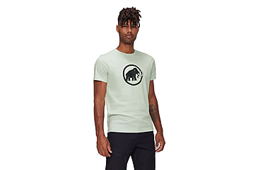 Image of Mammut Core T-Shirt Classic - Mens, Silver Sage, M, 1017-05891-1288-114