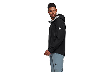 Image of Mammut Crater Light HS Hooded Jacket - Mens, Black, XL, 1010-31450-0001-116