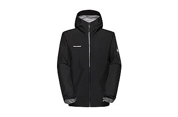 Image of Mammut Crater Light HS Hooded Jacket - Mens, Black, XL, 1010-31450-0001-116
