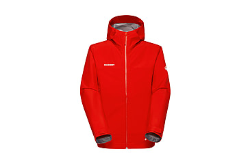 Image of Mammut Crater Light HS Hooded Jacket - Mens, Mammut Red, L, 1010-31450-3778-115