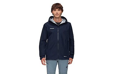 Image of Mammut Crater Light HS Hooded Jacket - Mens, Marine, XL, 1010-31450-5118-116