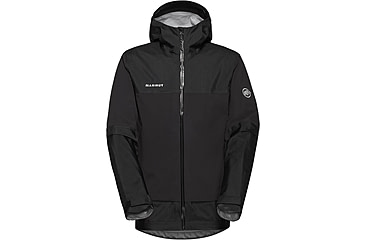 Image of Mammut Ducan Guide HS Hooded Jacket - Mens, Black, 2XL, 1010-31380-0001-117