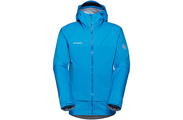 Image of Mammut Ducan Guide HS Hooded Jacket - Mens, Glacier Blue, Medium, 1010-31380-50589-114