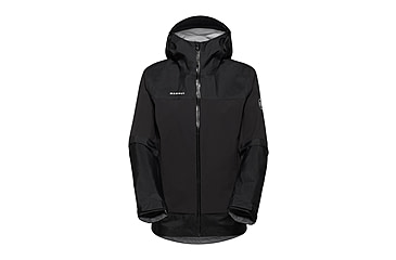 Image of Mammut Ducan Guide HS Hooded Jacket - Womens, Black, M, 1010-31390-0001-114