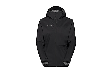 Image of Mammut Ducan Light HS Hooded Jacket - Womens, Black, L, 1010-31480-0001-115