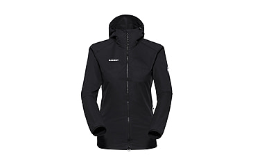 Image of Mammut GRANITE SO Hooded Jacket - Womens, Black, L, 1011-02481-0001-115