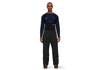 Image of Mammut Haldigrat HS Bib Pants - Mens, Black, 46, 1020-13441-0001-46-10