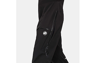 Image of Mammut Haldigrat HS Bib Pants - Mens, Black, 46, 1020-13441-0001-46-10