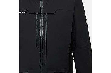 Image of Mammut Haldigrat HS Hooded Jacket - Mens, Black, Medium, 1010-30361-0001-114