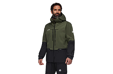 Image of Mammut Haldigrat HS Hooded Jacket - Mens, Dark Marsh, Extra Large, 1010-30361-40294-116