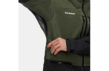 Image of Mammut Haldigrat HS Hooded Jacket - Mens, Dark Marsh, Extra Large, 1010-30361-40294-116
