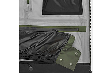 Image of Mammut Haldigrat HS Hooded Jacket - Mens, Dark Marsh, Extra Large, 1010-30361-40294-116