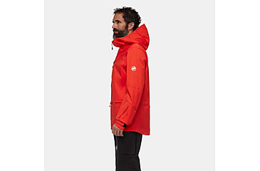 Image of Mammut Haldigrat HS Hooded Jacket - Mens, Mammut Red, Medium, 1010-30361-3778-114