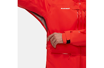 Image of Mammut Haldigrat HS Hooded Jacket - Mens, Mammut Red, Medium, 1010-30361-3778-114