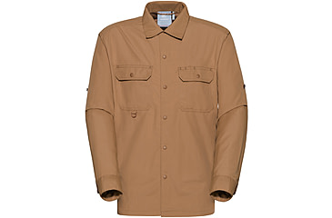 Image of Mammut Highland Long Sleeve Shirt - Mens, Claystone, Large, 1015-01640-7546-115