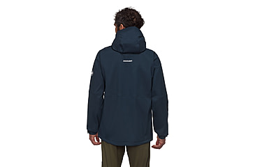Image of Mammut Linard Guide HS Hooded Jacket - Mens, Marine, L, 1010-30950-5118-115