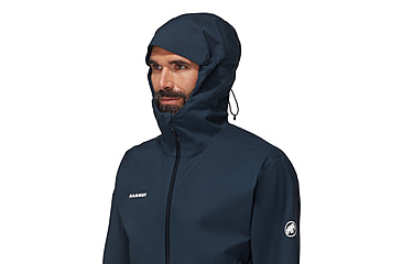 Image of Mammut Linard Guide HS Hooded Jacket - Mens, Marine, L, 1010-30950-5118-115