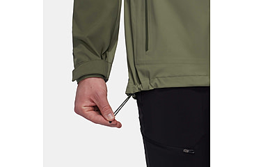 Image of Mammut Linard Guide HS Hooded Jacket - Mens, Marsh/Dark Marsh, Small, 1010-30950-40300-113