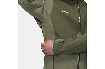 Image of Mammut Linard Guide HS Hooded Jacket - Mens, Marsh/Dark Marsh, Small, 1010-30950-40300-113