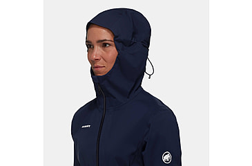 Image of Mammut Linard Guide HS Hooded Jacket - Womens, Marine, Extra Large, 1010-30970-5118-116