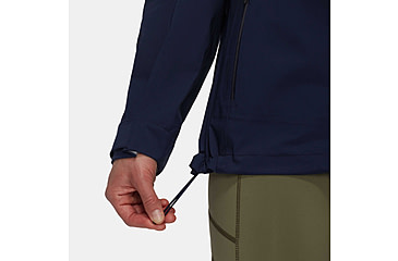 Image of Mammut Linard Guide HS Hooded Jacket - Womens, Marine, Extra Large, 1010-30970-5118-116