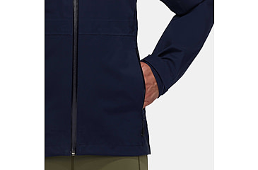 Image of Mammut Linard Guide HS Hooded Jacket - Womens, Marine, Extra Large, 1010-30970-5118-116