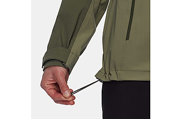 Image of Mammut Linard Guide HS Hooded Jacket - Womens, Marsh/Dark Marsh, Large, 1010-30970-40300-115