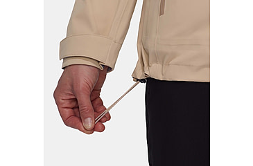 Image of Mammut Linard Guide HS Hooded Jacket - Womens, Savannah, Extra Large, 1010-30970-7517-116