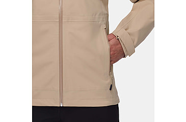 Image of Mammut Linard Guide HS Hooded Jacket - Womens, Savannah, Extra Large, 1010-30970-7517-116