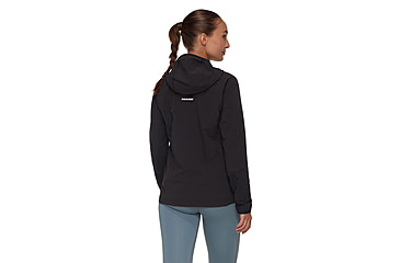 Image of Mammut Madris Light ML Half Zip Hoody - Womens, Black, XS, 1014-06060-0001-112