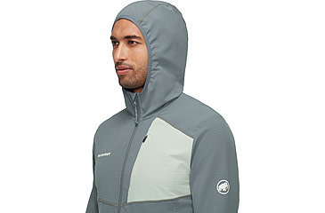 Image of Mammut Madris Light ML Hooded Jacket - Mens, Strata/Silver Sage, Medium, 1014-03842-00793-114