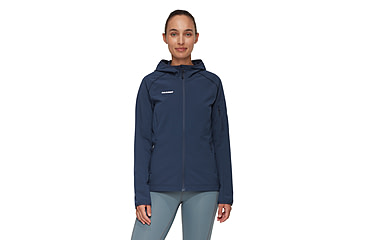 Image of Mammut Madris Light ML Hooded Jacket - Womens, Marine, Large, 1014-03852-5118-115