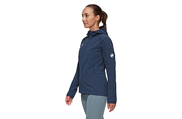 Image of Mammut Madris Light ML Hooded Jacket - Womens, Marine, XXL, 1014-03852-5118-117