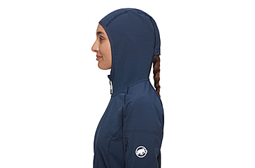 Image of Mammut Madris Light ML Hooded Jacket - Womens, Marine, XXL, 1014-03852-5118-117