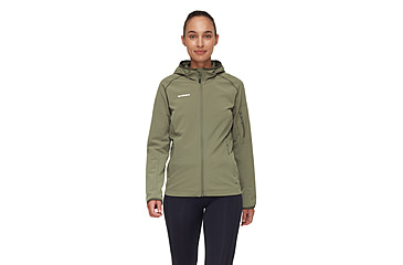 Image of Mammut Madris Light ML Hooded Jacket - Womens, Marsh, Medium, 1014-03852-40285-114