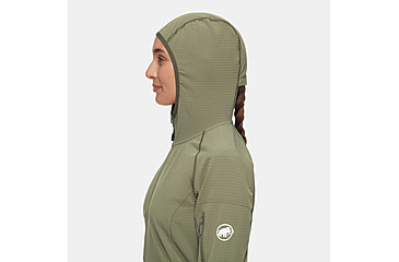 Image of Mammut Madris Light ML Hooded Jacket - Womens, Marsh, Medium, 1014-03852-40285-114