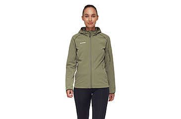 Image of Mammut Madris Light ML Hooded Jacket - Womens, Marsh, XL, 1014-03852-40285-116